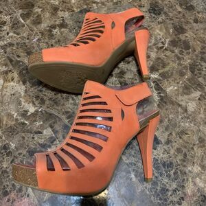 Vince Camuto Poseidon Dress Sandal, Coral SZ 11M
